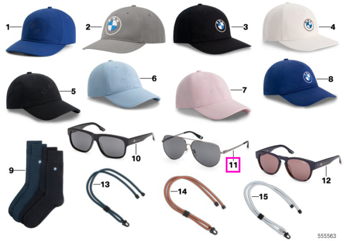 Ochelari de soare BMW Pilot, rama neagra mat titan, lentile fumurii polarizate, pentru barbati - BMW