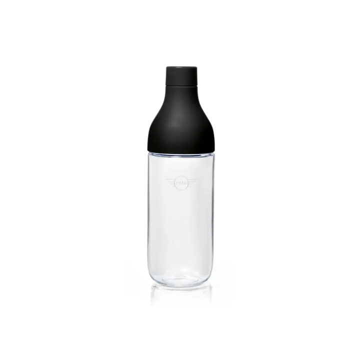 Sticla de apa, Mini Colour Block, negru - 700ml
