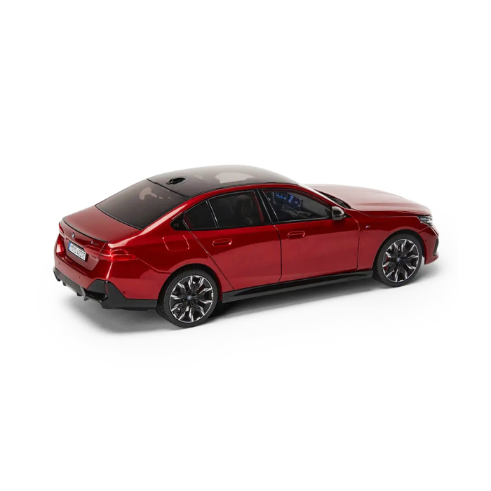 Miniatura BMW i5 G60, Rosu (Fire Red Metallic) - scara 1:18