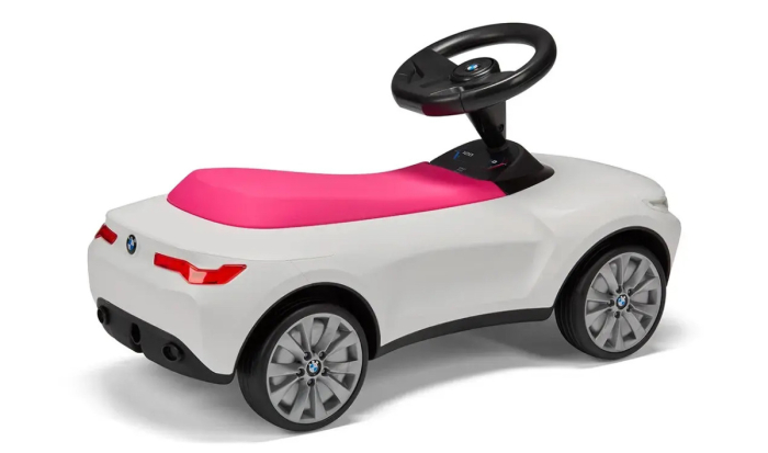  Masinuta copii, Alb/Roz - BMW - Baby Racer IV	