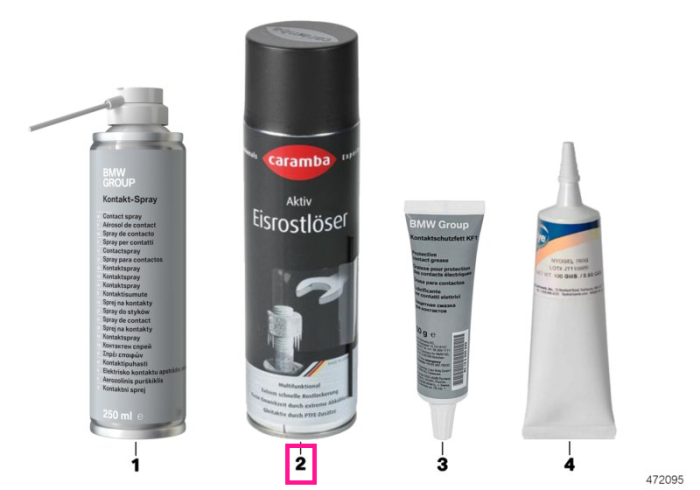 Agent activ BMW pentru indepartarea ruginii - 500ml
