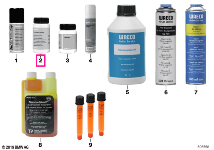 Sistem curatare aer conditionat - BMW - 100ml