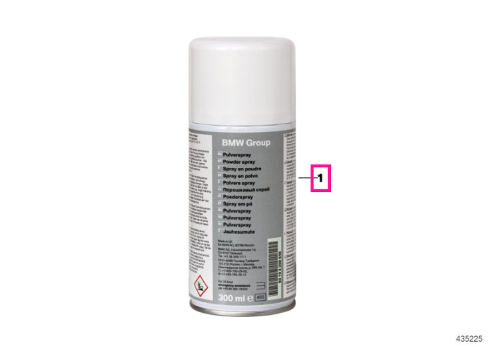 Spray pudra fisuri - BMW - 300ml