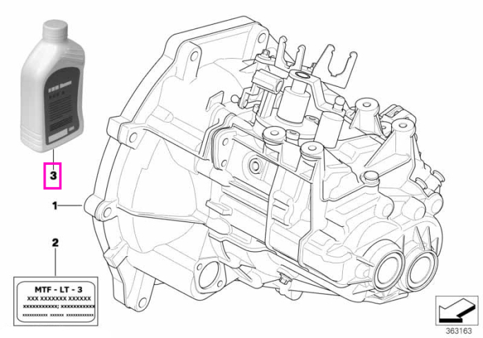 Ulei transmisie cutie de viteze manula BMW MTF LT- 4 - Mini - 1000ml