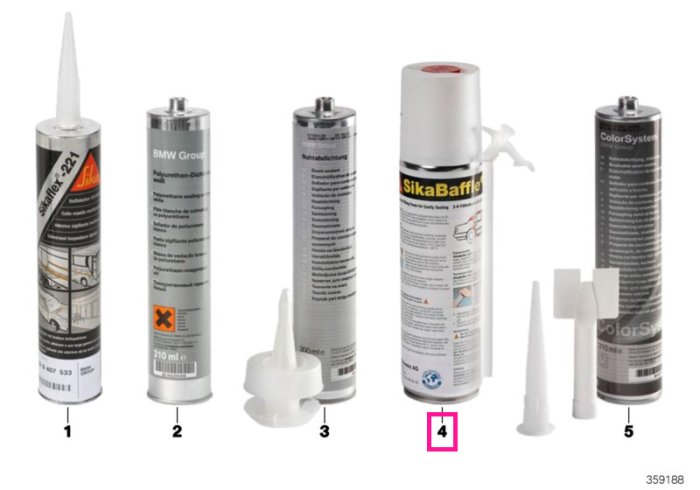 Spray spuma umplere cavitati - BMW - Mini - 400ml
