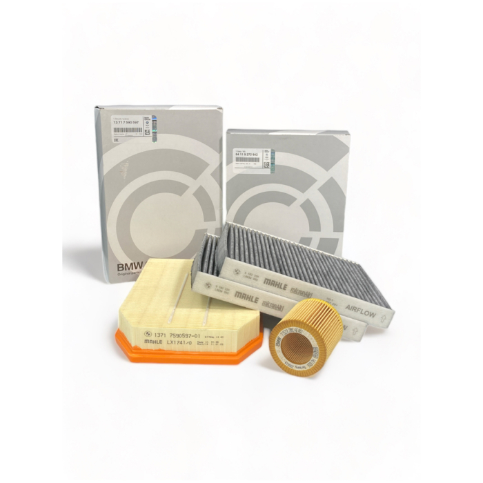 Set filtre originale - BMW - Seria 7, Seria 5 - F01, F01 LCI, F02, F02 LCI, F10, F11, F18, F18 LCI - Tip motor N52N, N53