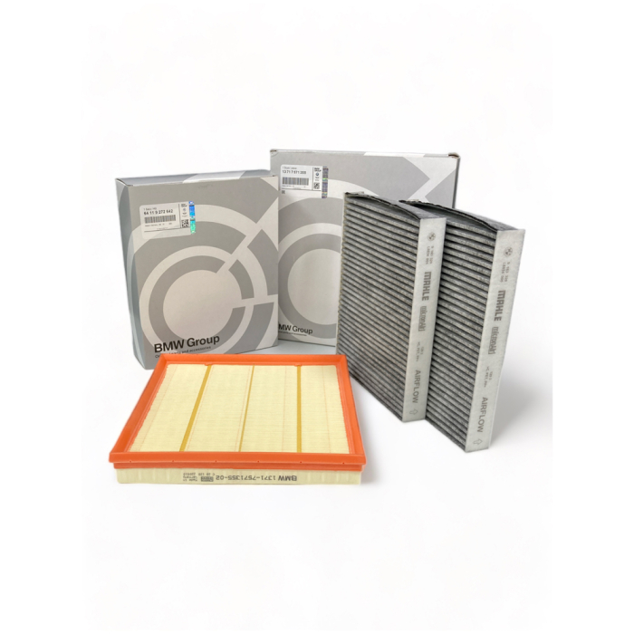 Set filtre originale - BMW - Seria 7, Seria 5, Seria 6 - F01, F01 LCI, F02, F02 LCI, F10, F10 LCI, F11, F11 LCI, F12, F12 LCI, F13, F13 LCI, F18, F18 LCI - Tip motor N54, N55