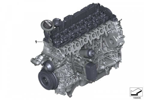 Motor remanufacturat - N57D30B - BMW X5 E70 40dX; BMW X6 E71 40dX